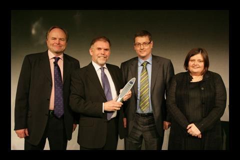 Leadership award - Dr David Strong